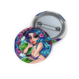 "Pakalolo" Pin Buttons
